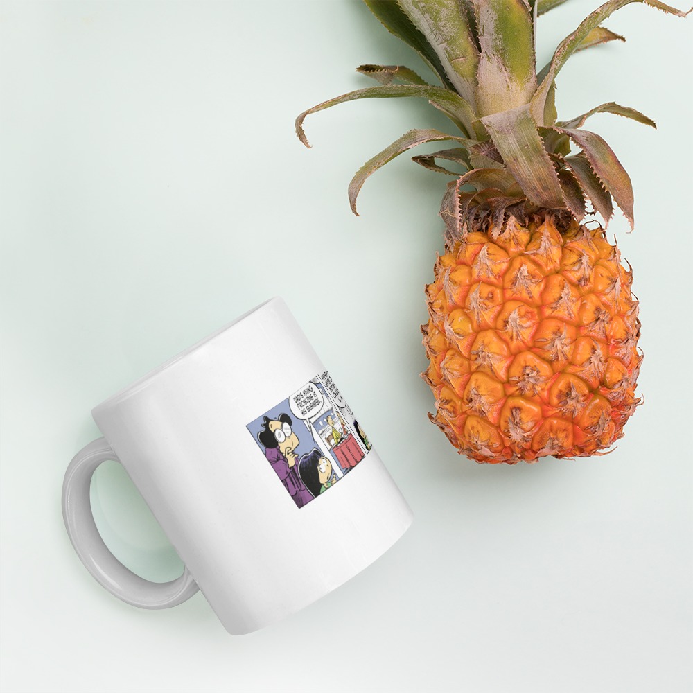 White Glossy Mug