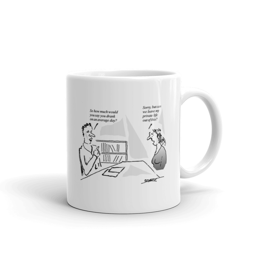 White Glossy Mug