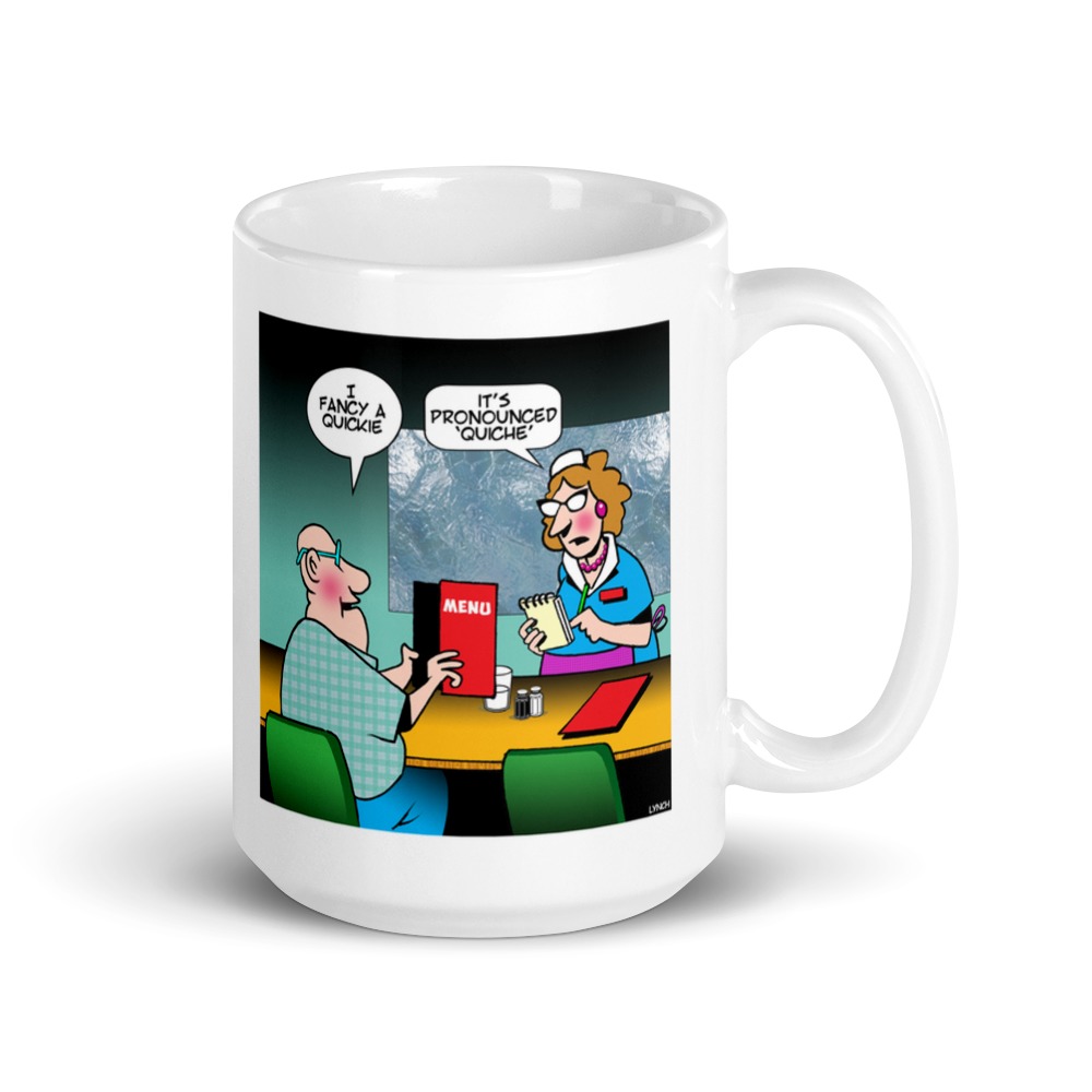 White Glossy Mug