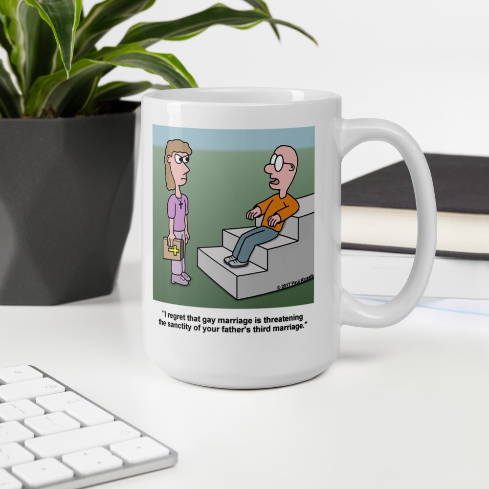 White Glossy Mug