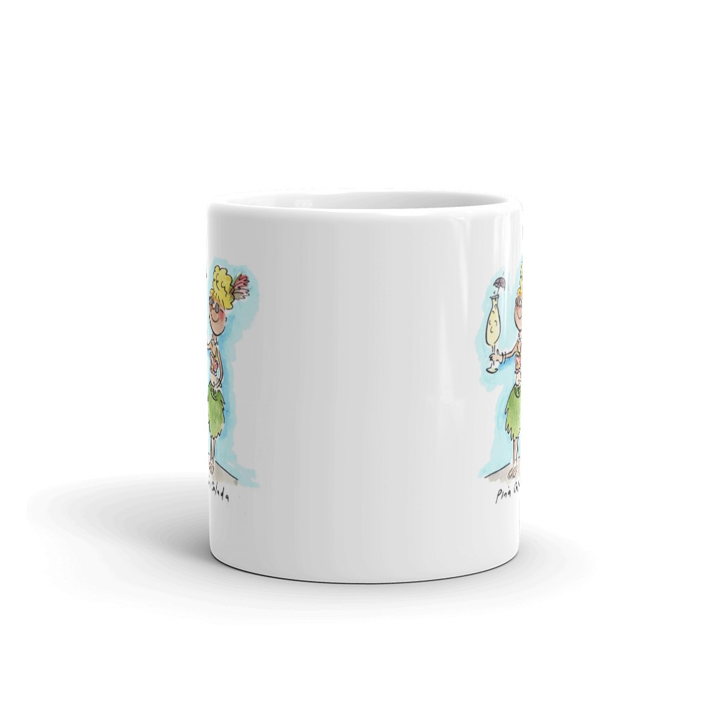 White Glossy Mug
