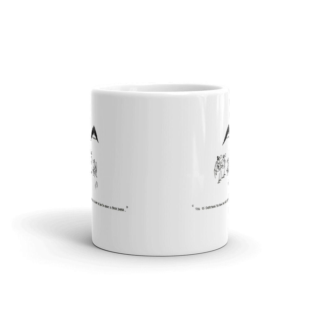White Glossy Mug