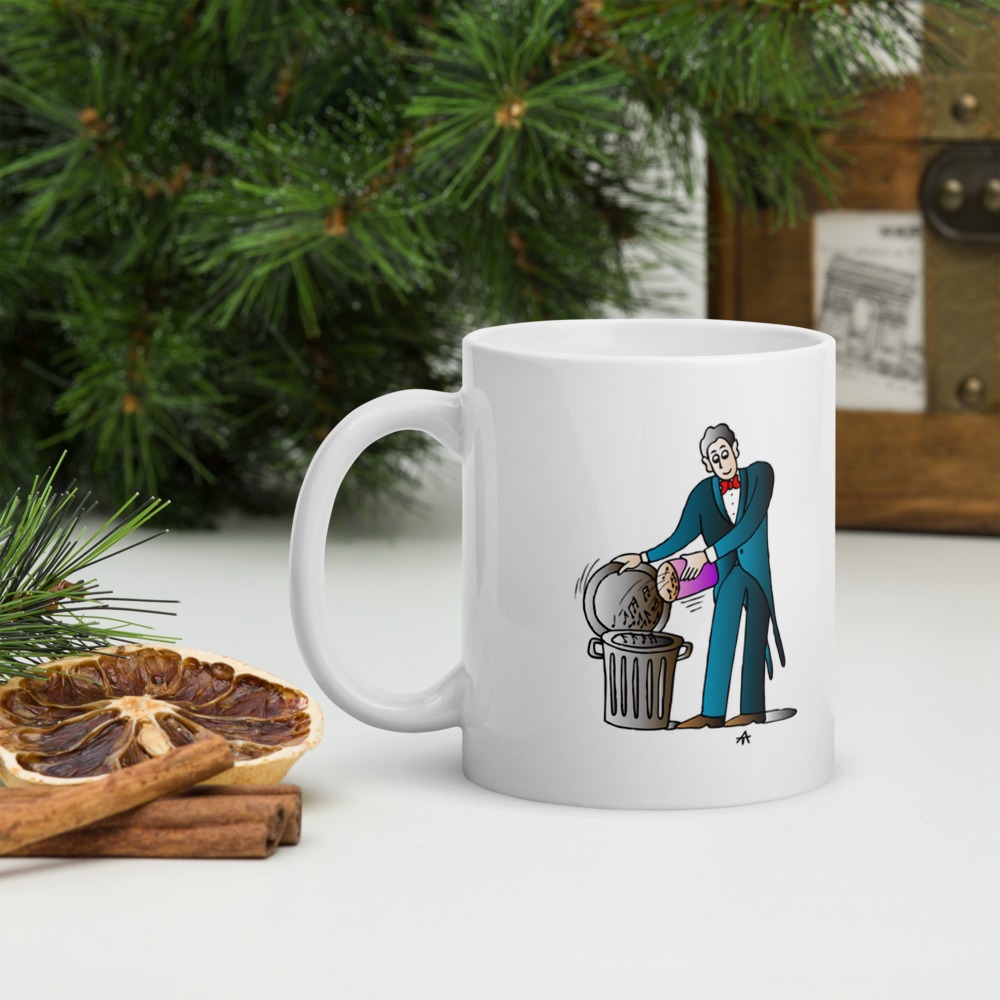 White Glossy Mug