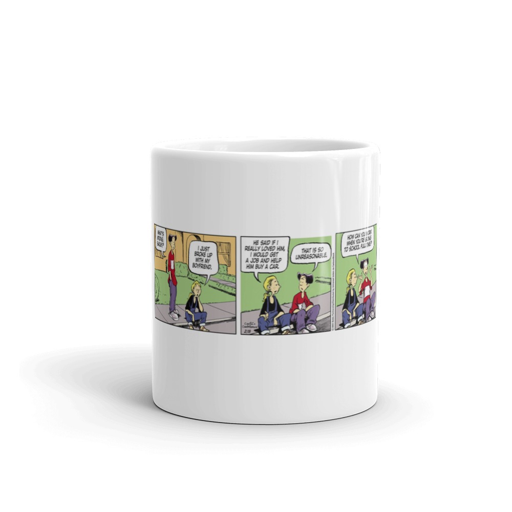 White Glossy Mug