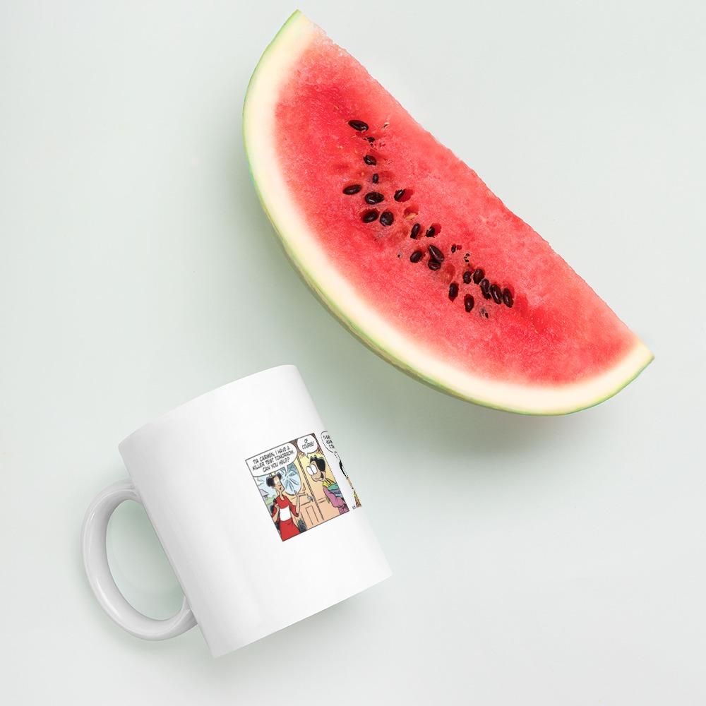 White Glossy Mug