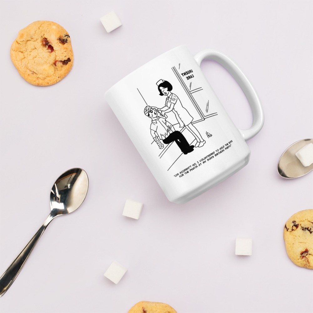 White Glossy Mug