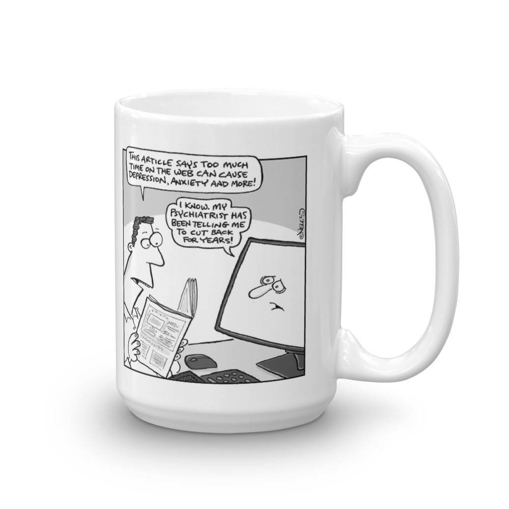 White Glossy Mug
