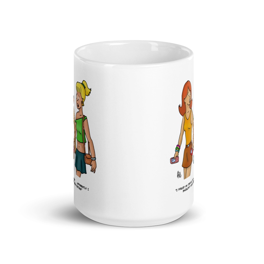 White Glossy Mug