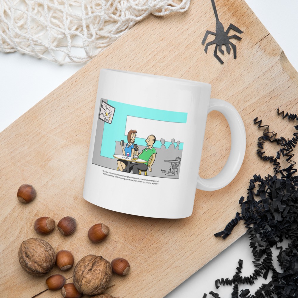 White Glossy Mug