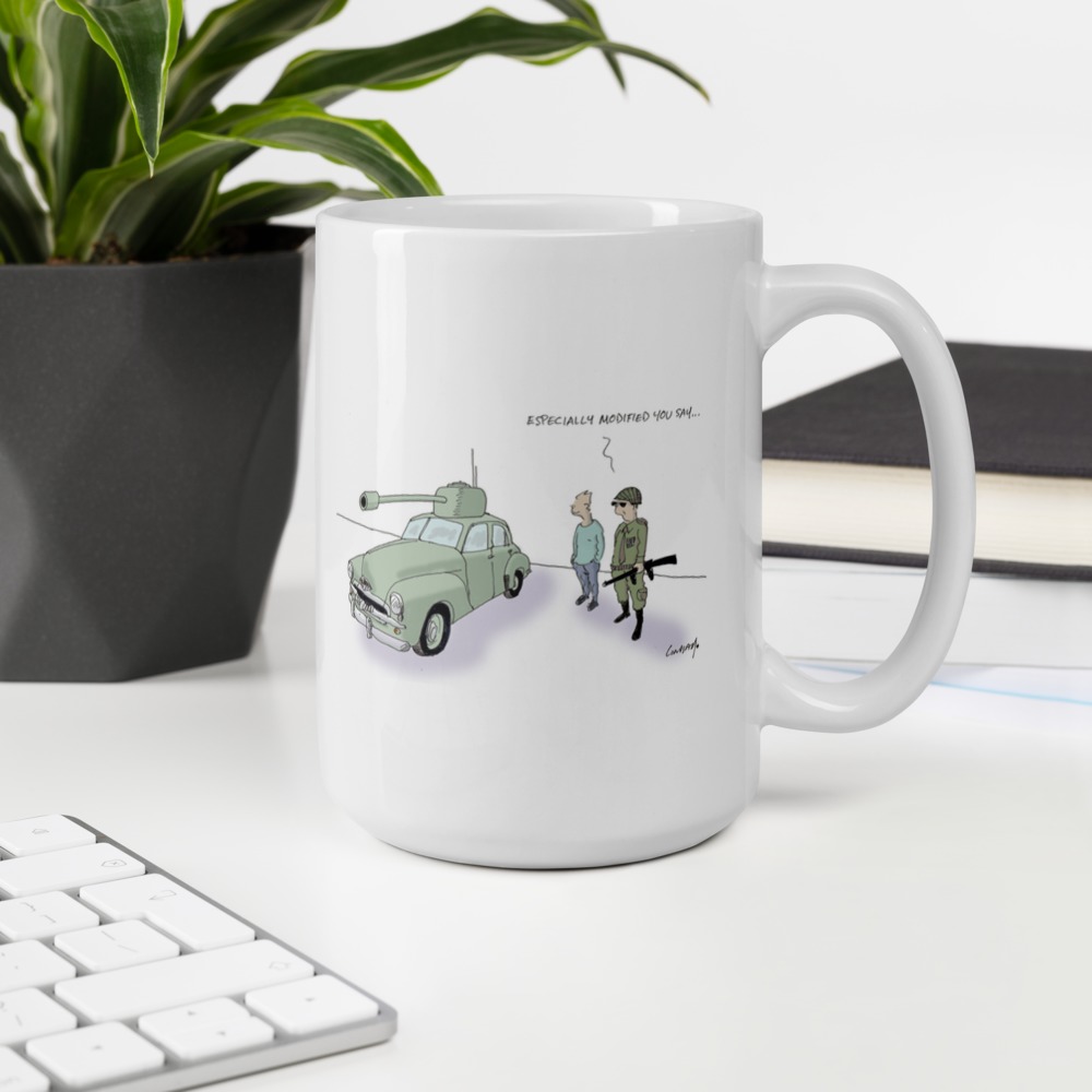 White Glossy Mug