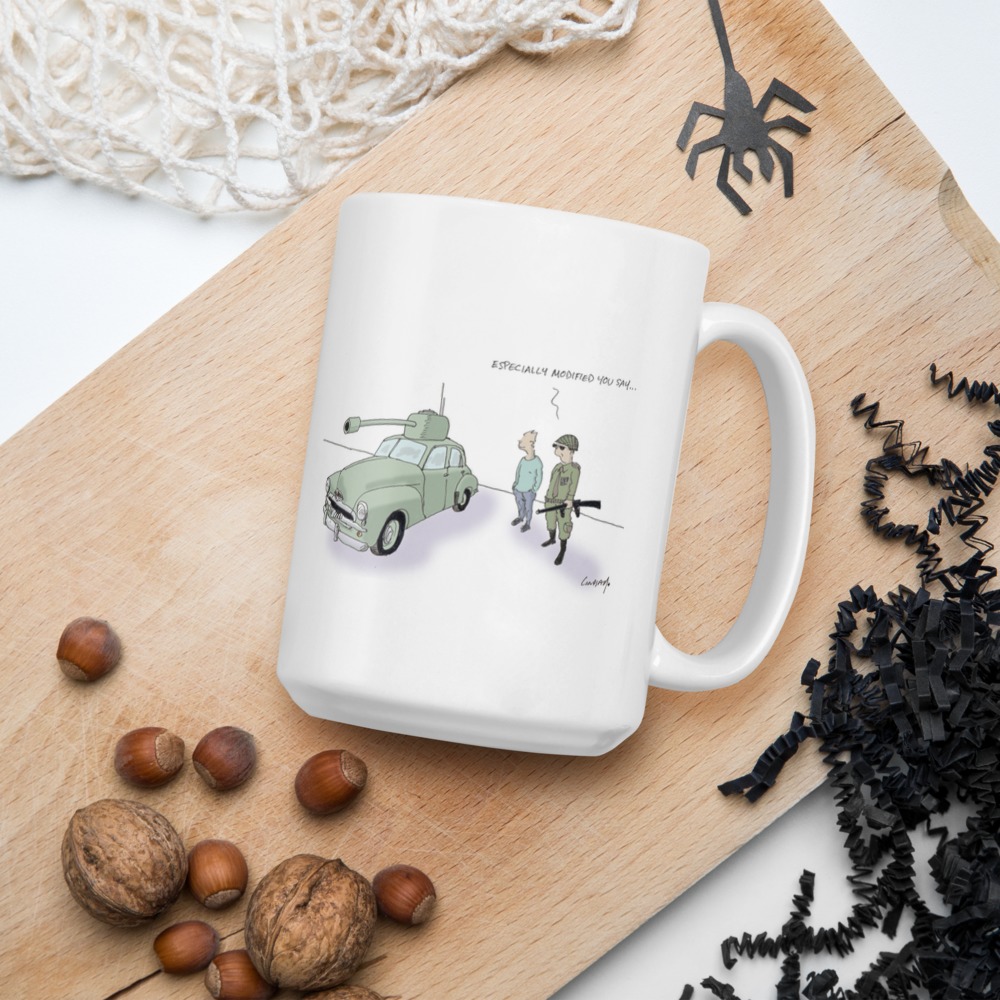 White Glossy Mug