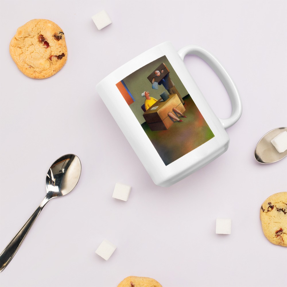 White Glossy Mug