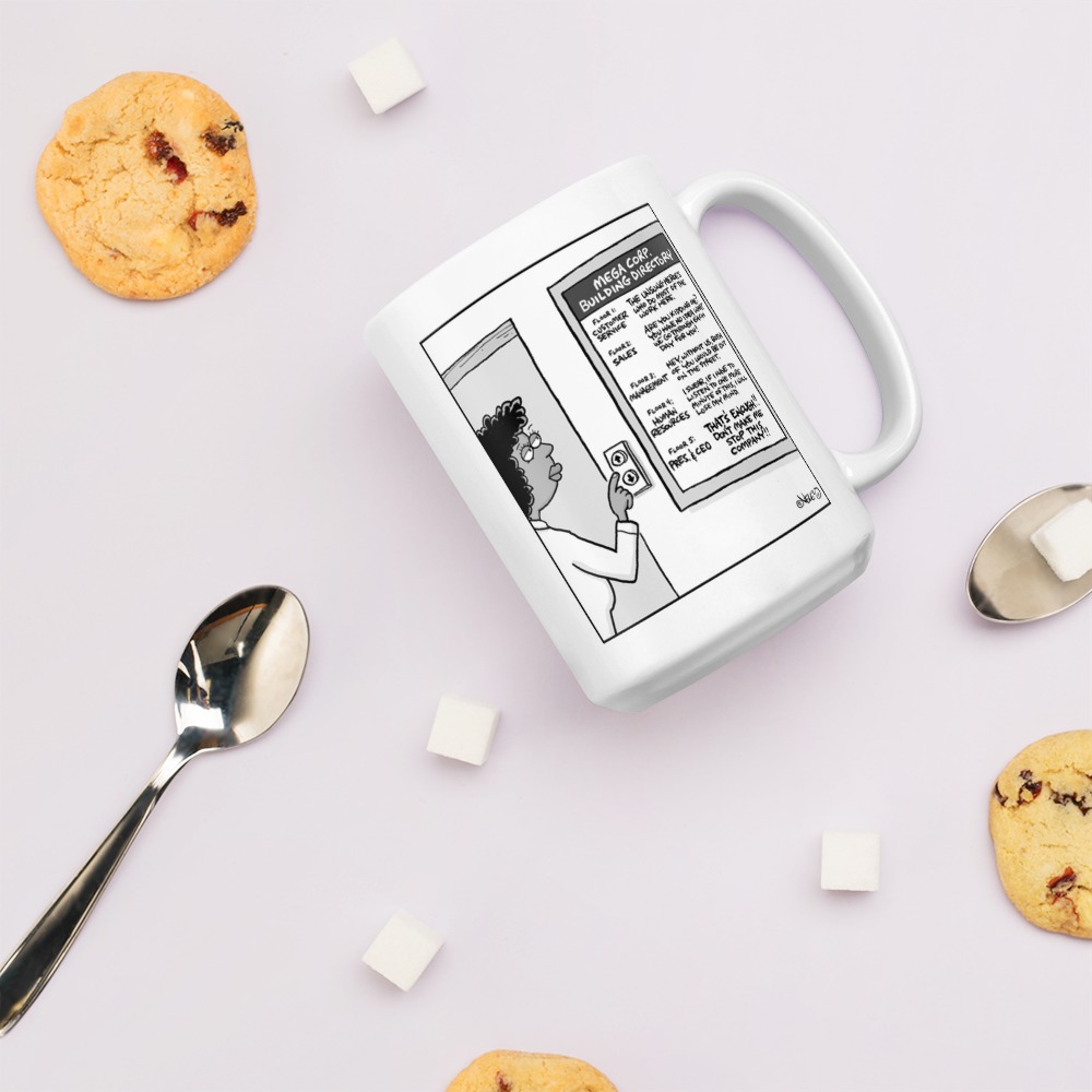 White Glossy Mug