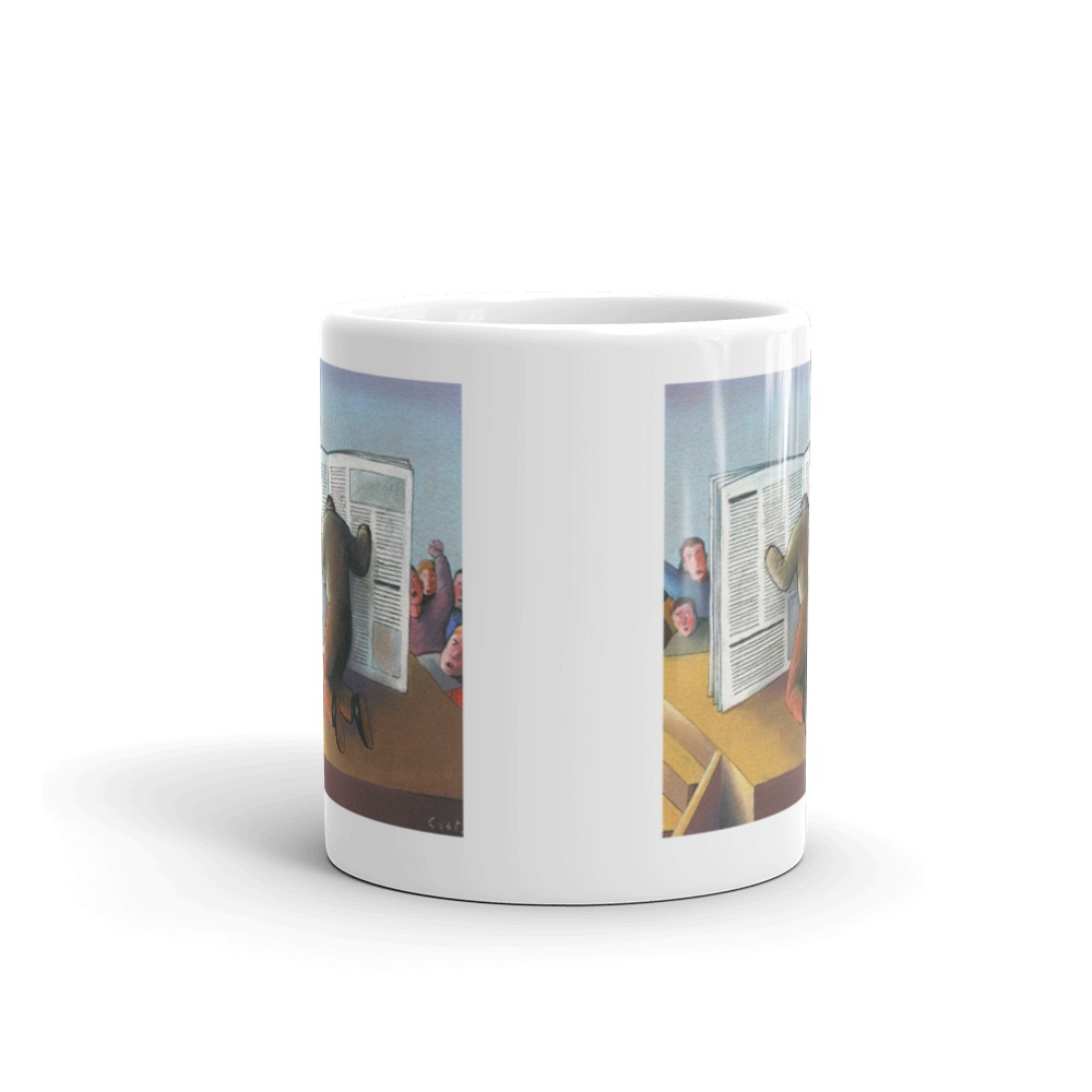 White Glossy Mug