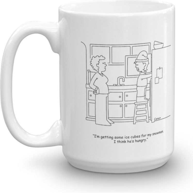 White Glossy Mug