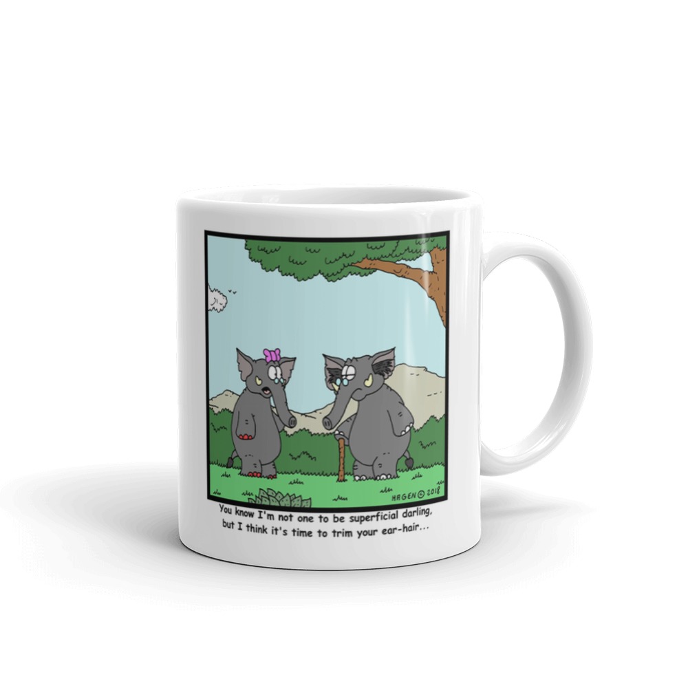 White Glossy Mug