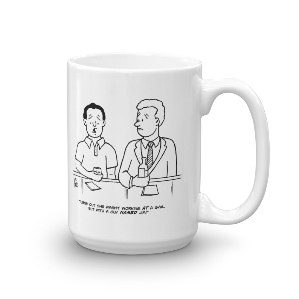 White Glossy Mug