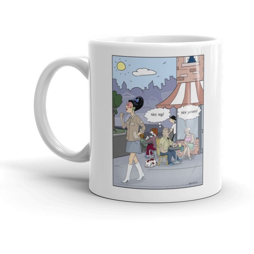 White Glossy Mug