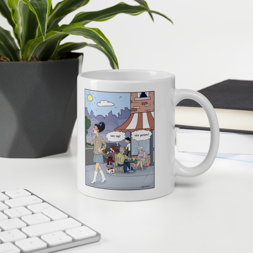 White Glossy Mug