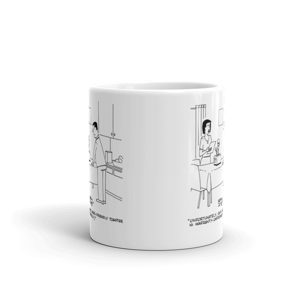 White Glossy Mug