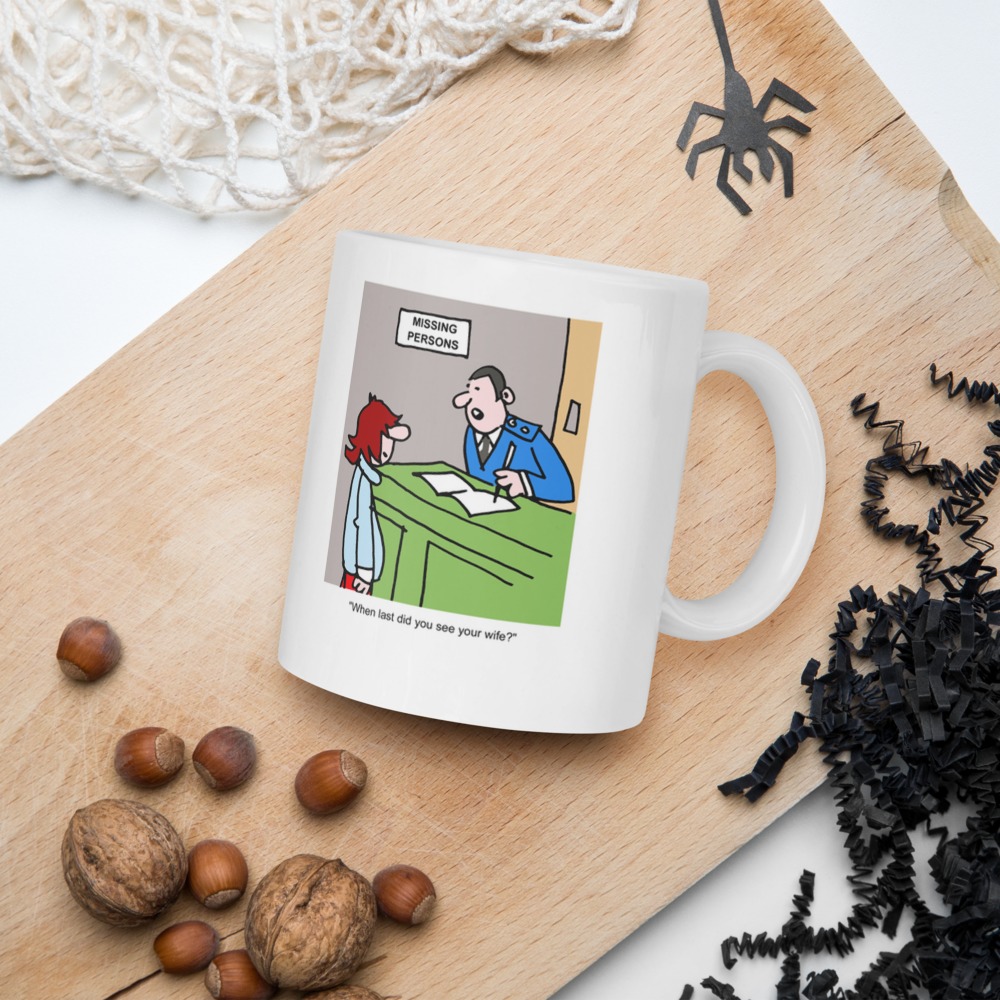White Glossy Mug