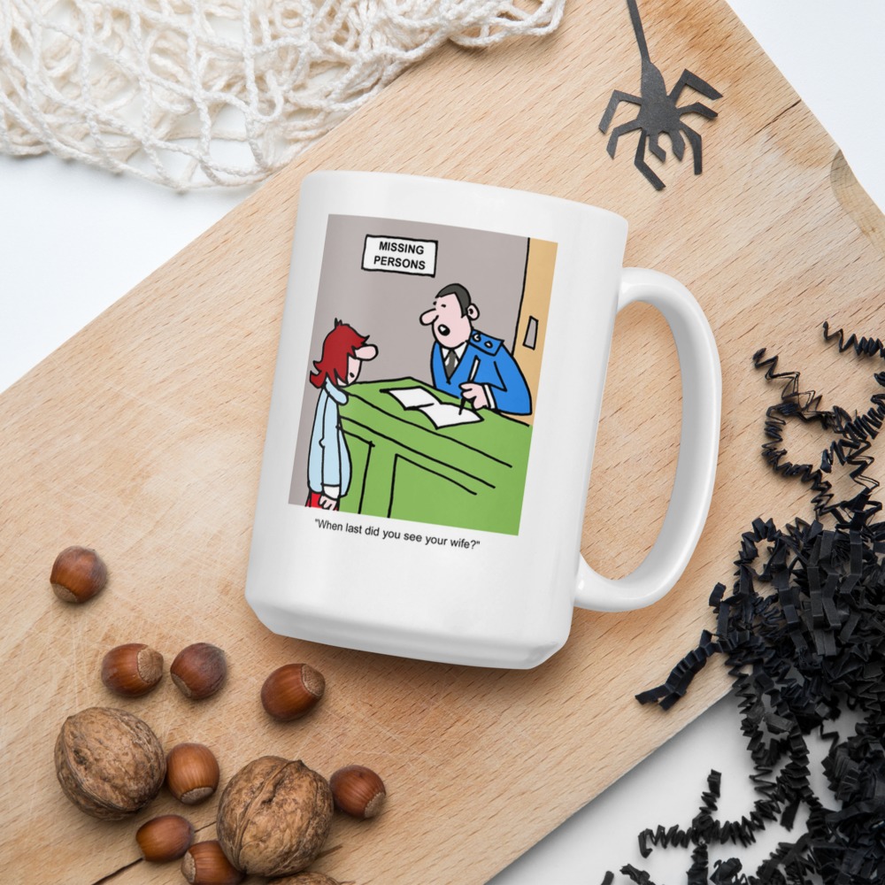 White Glossy Mug