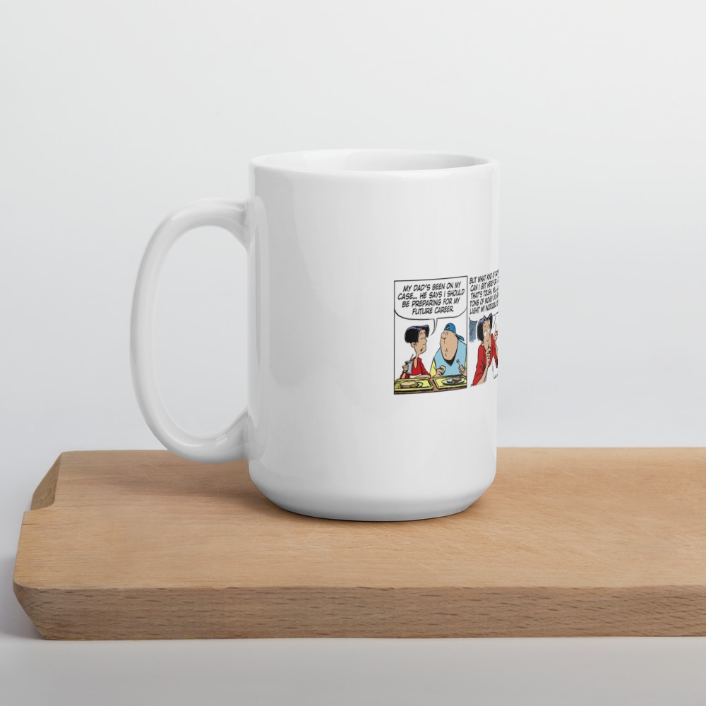 White Glossy Mug