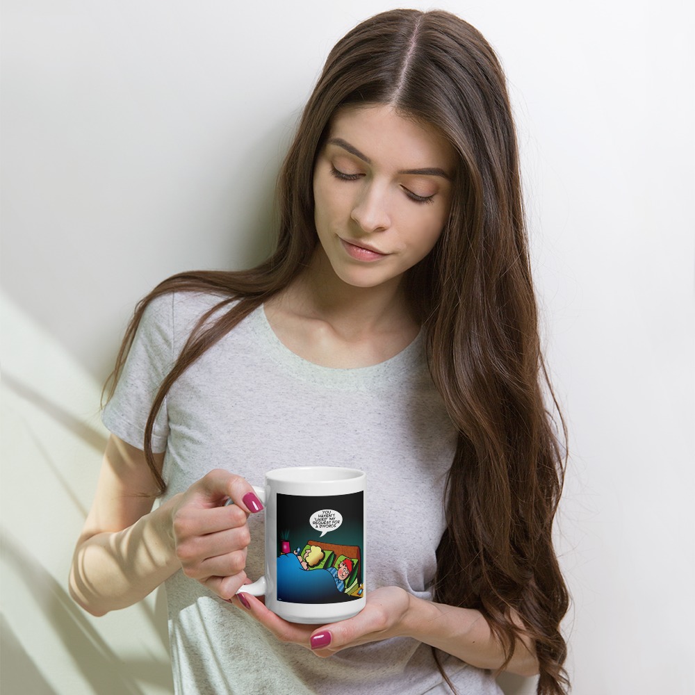 White Glossy Mug