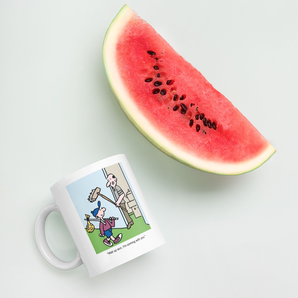 White Glossy Mug