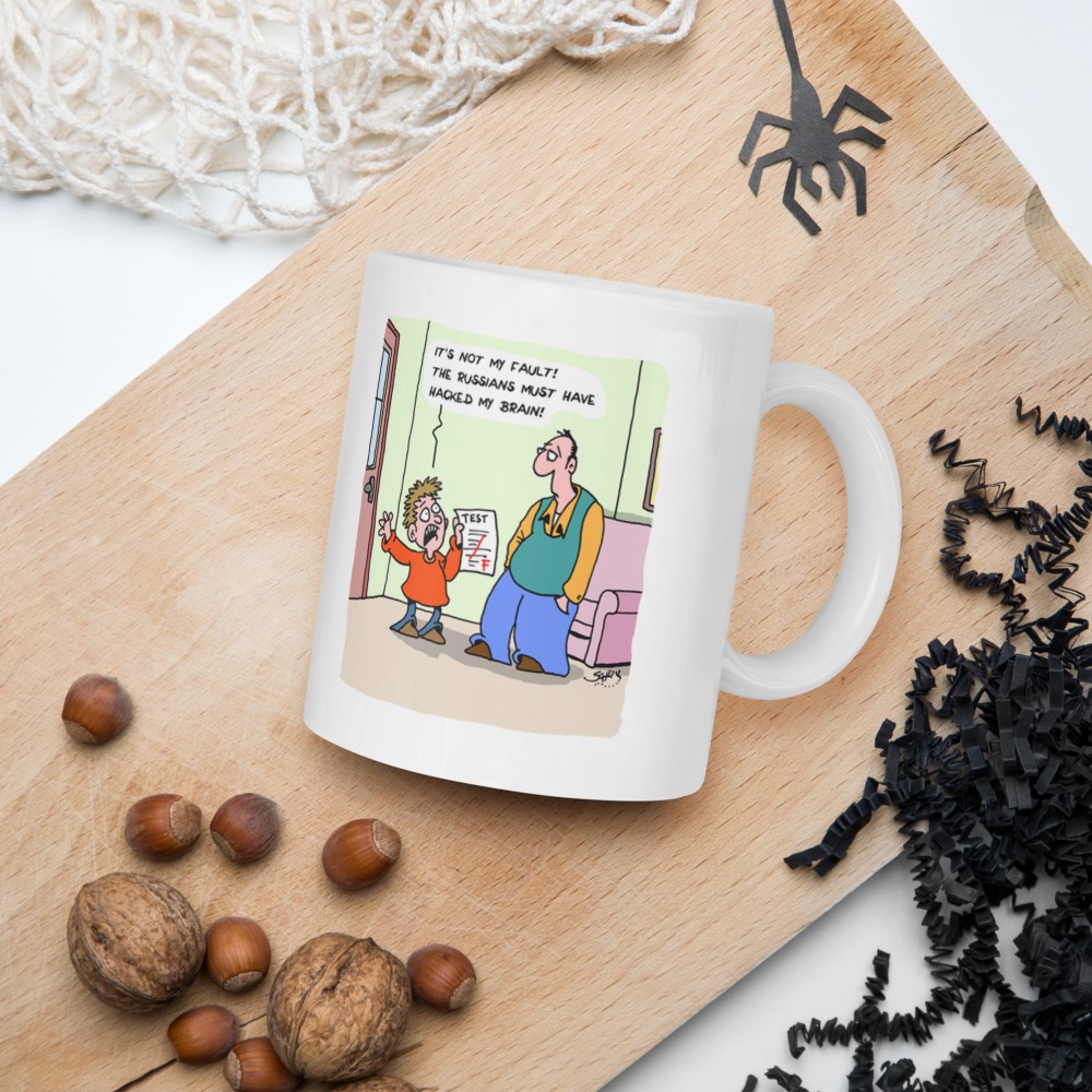 White Glossy Mug