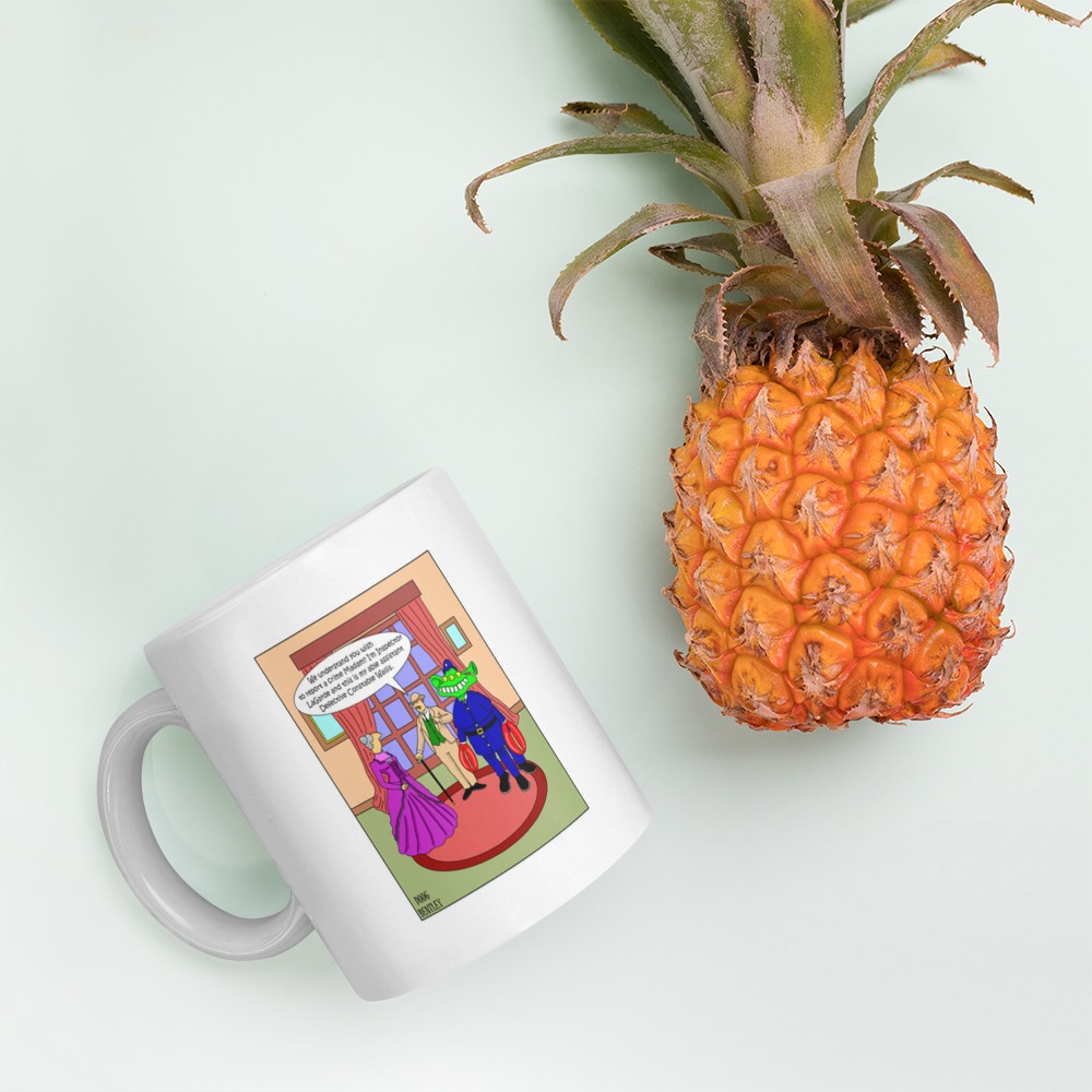 White Glossy Mug