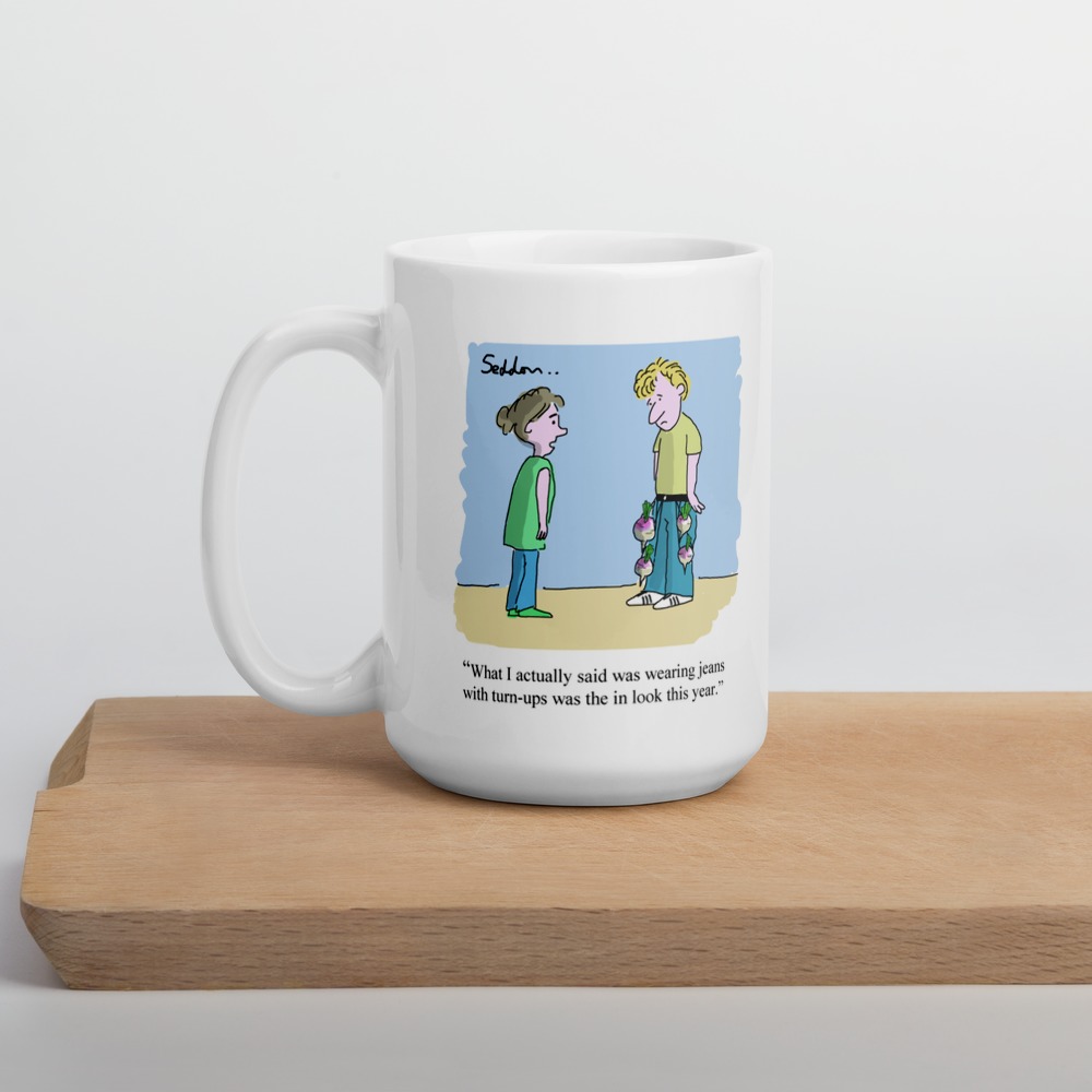 White Glossy Mug