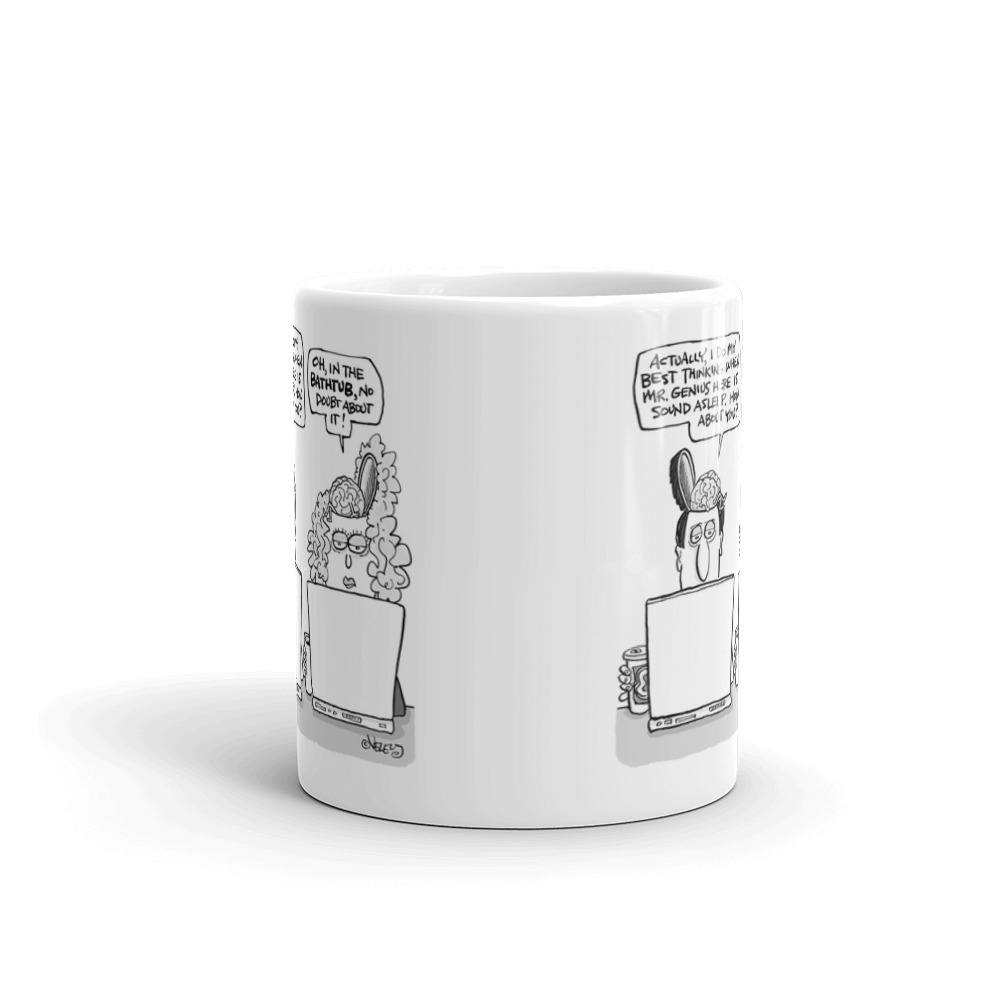 White Glossy Mug