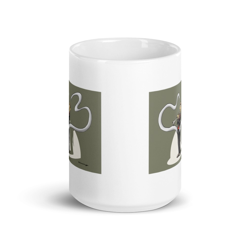 White Glossy Mug