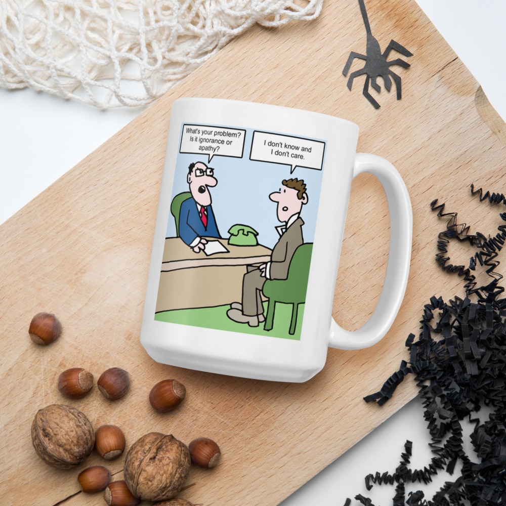 White Glossy Mug