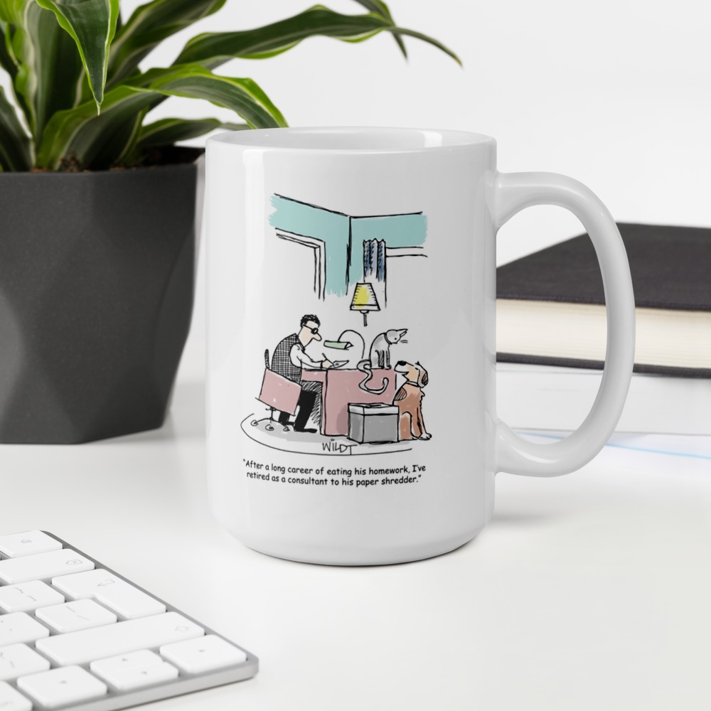 White Glossy Mug