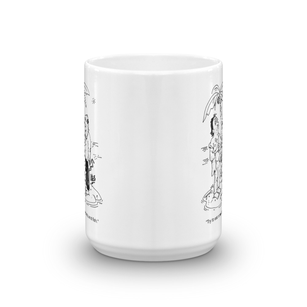 White Glossy Mug