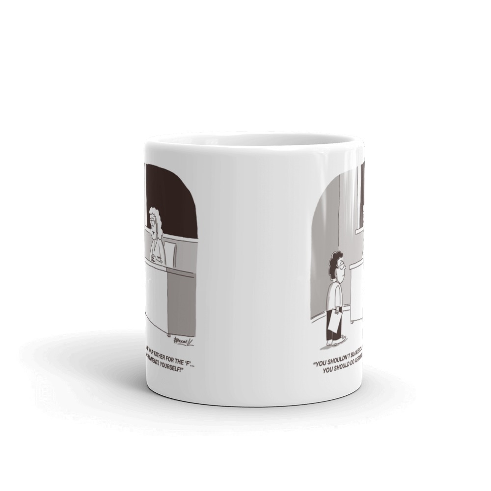 White Glossy Mug