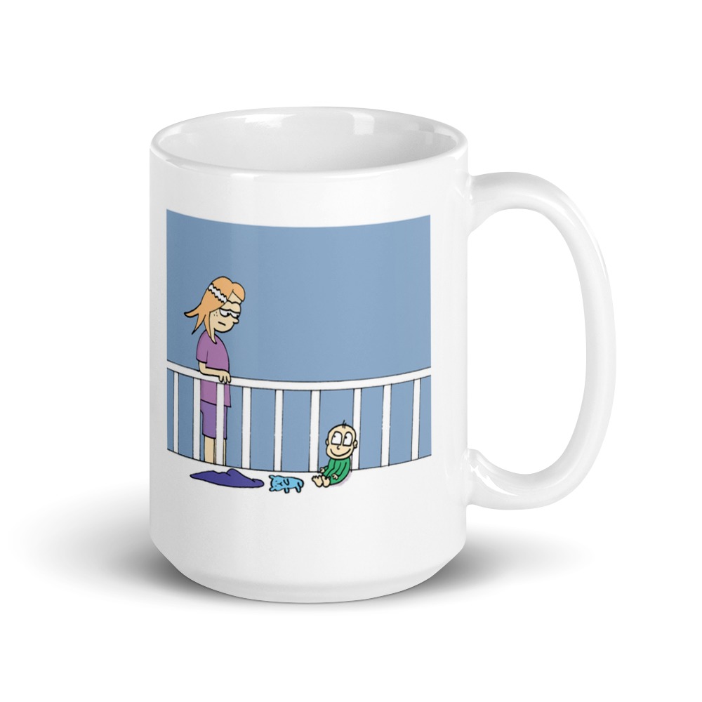 White Glossy Mug