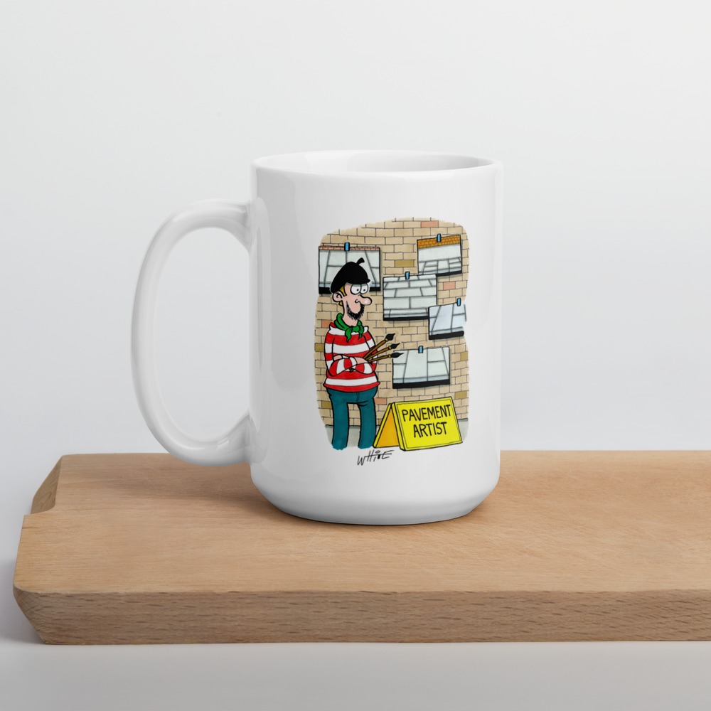 White Glossy Mug