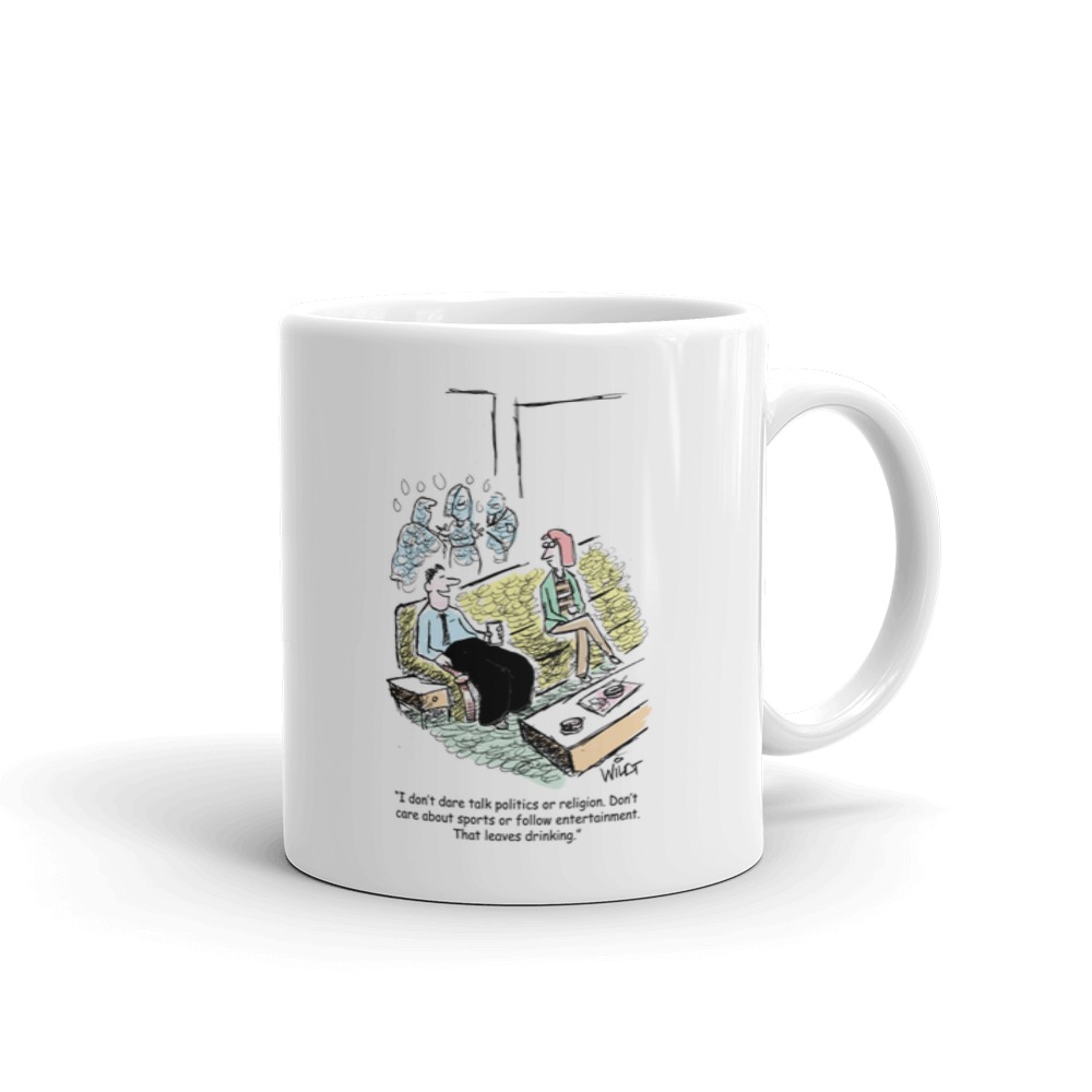 White Glossy Mug