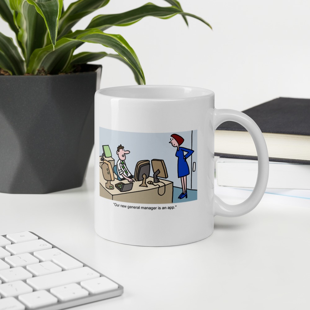 White Glossy Mug