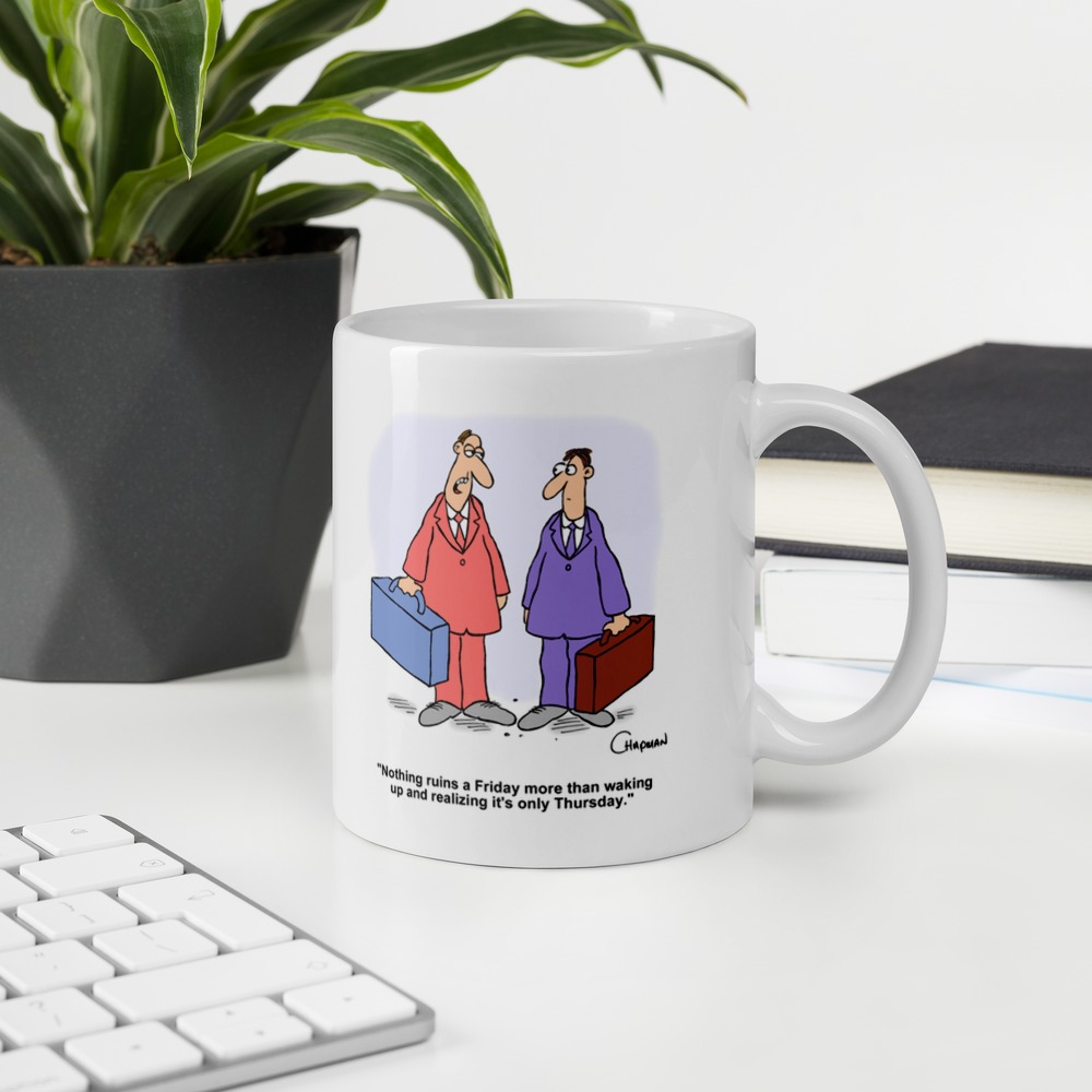 White Glossy Mug