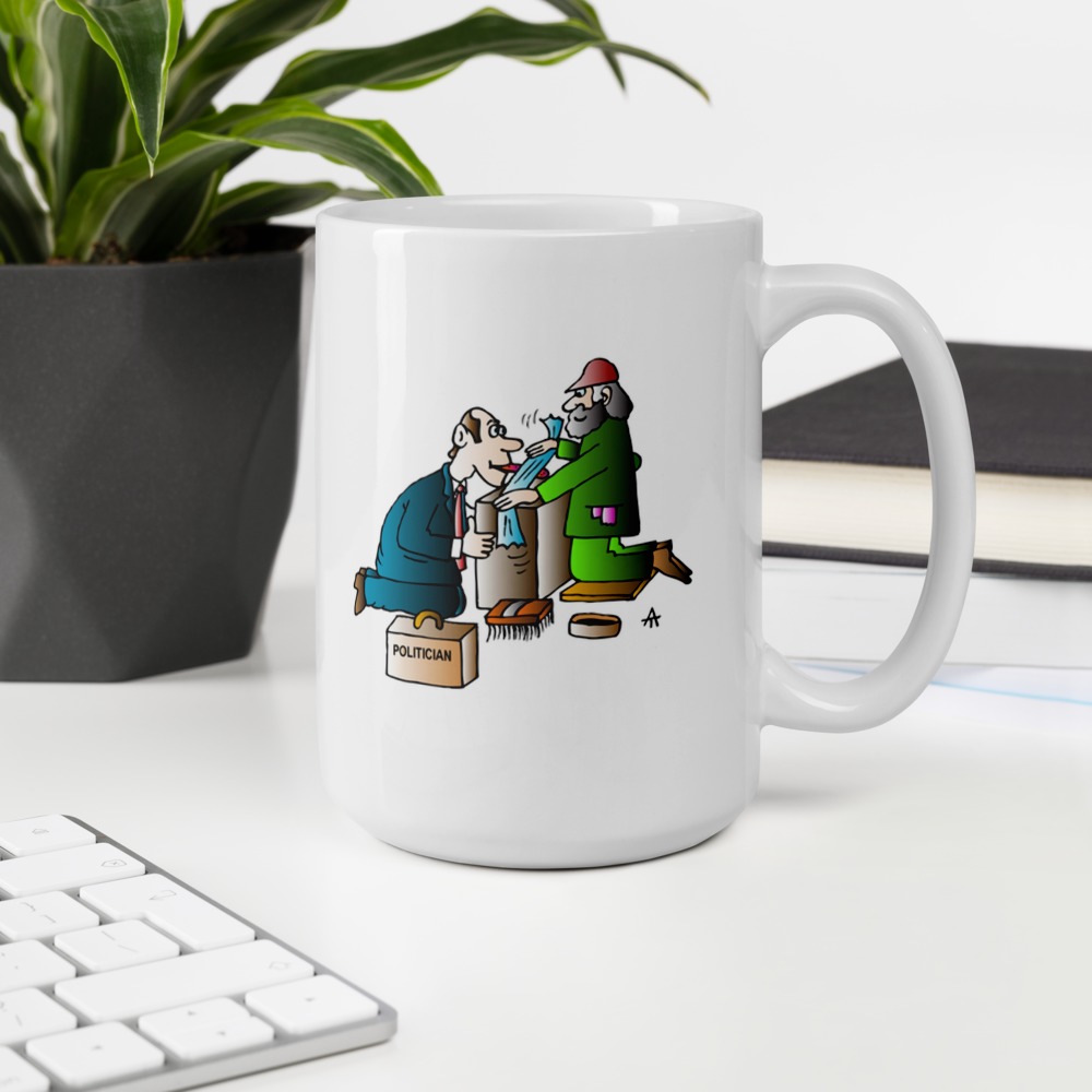 White Glossy Mug