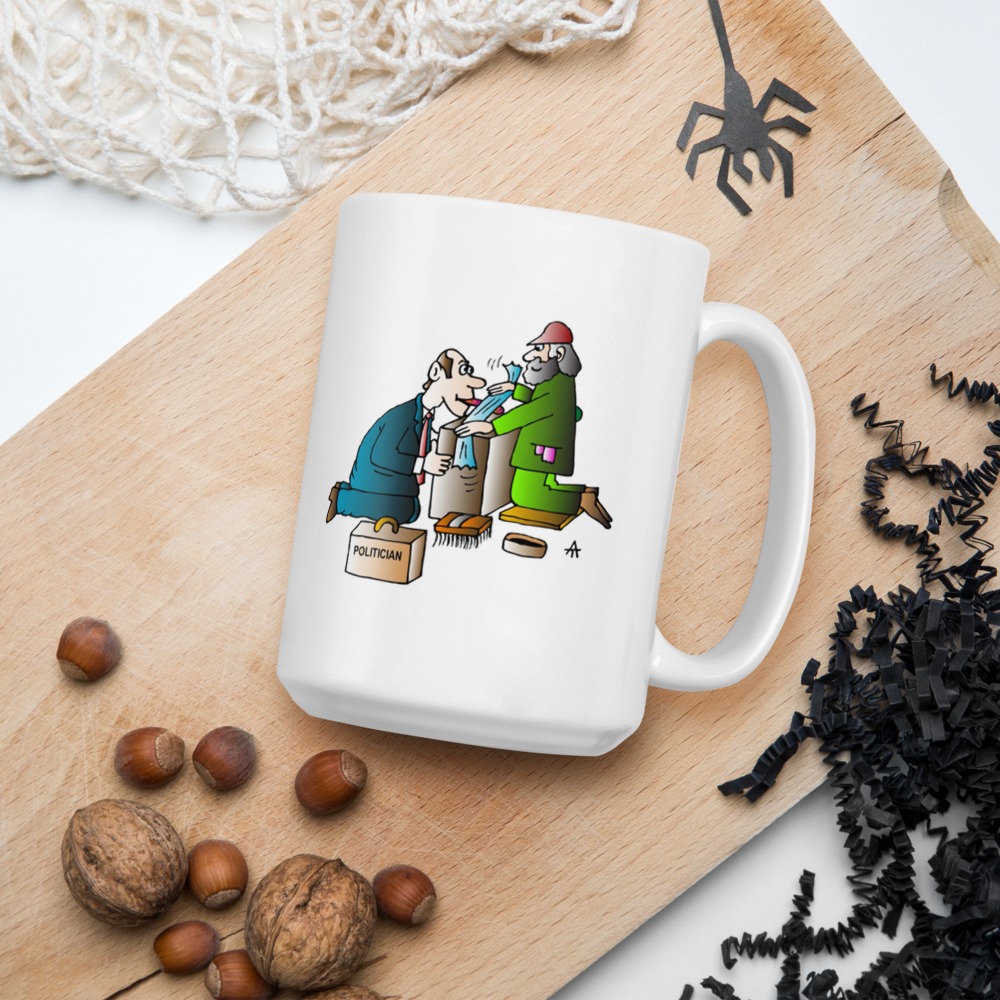 White Glossy Mug
