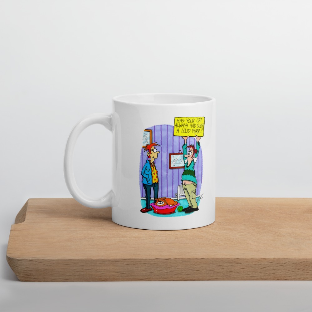 White Glossy Mug
