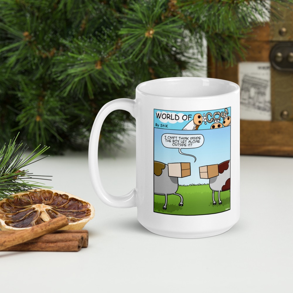White Glossy Mug