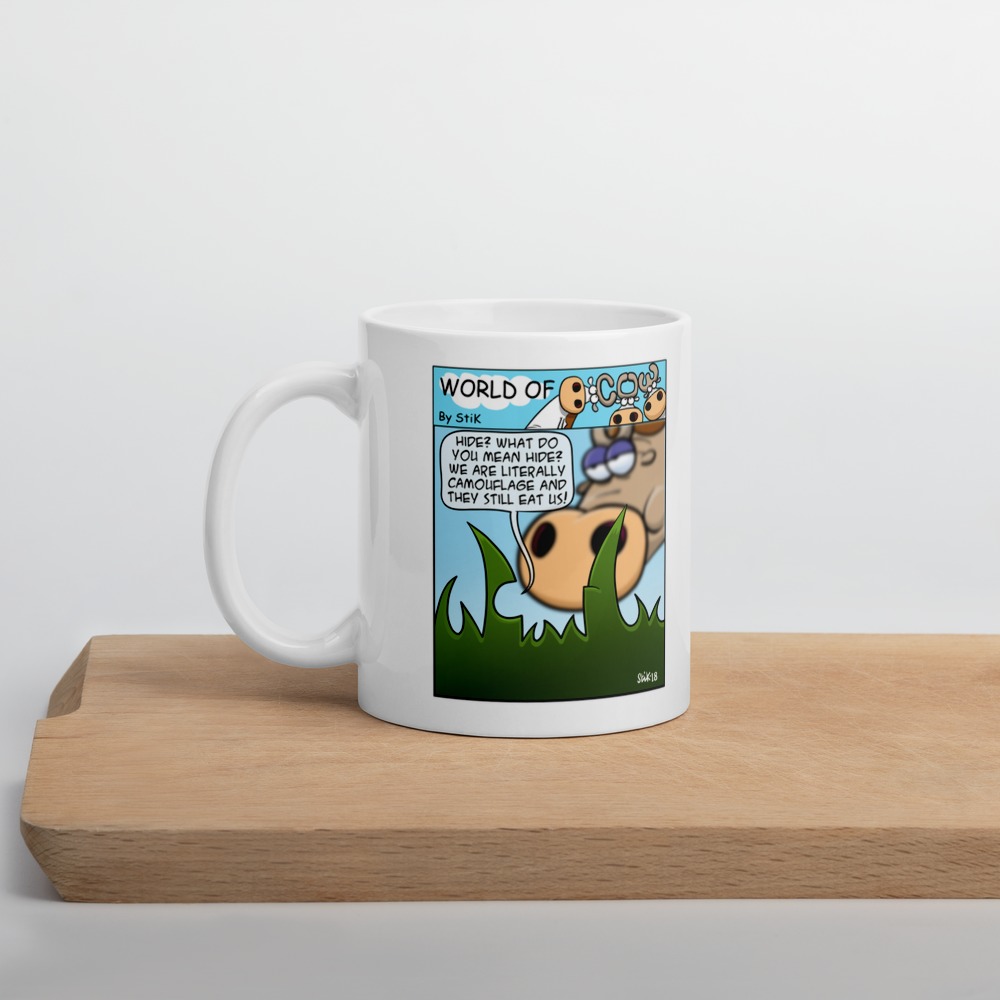 White Glossy Mug