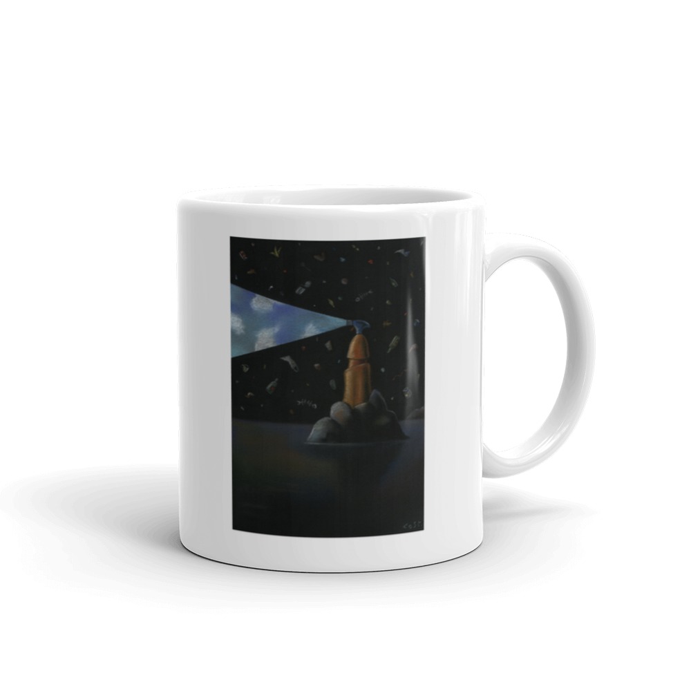 White Glossy Mug
