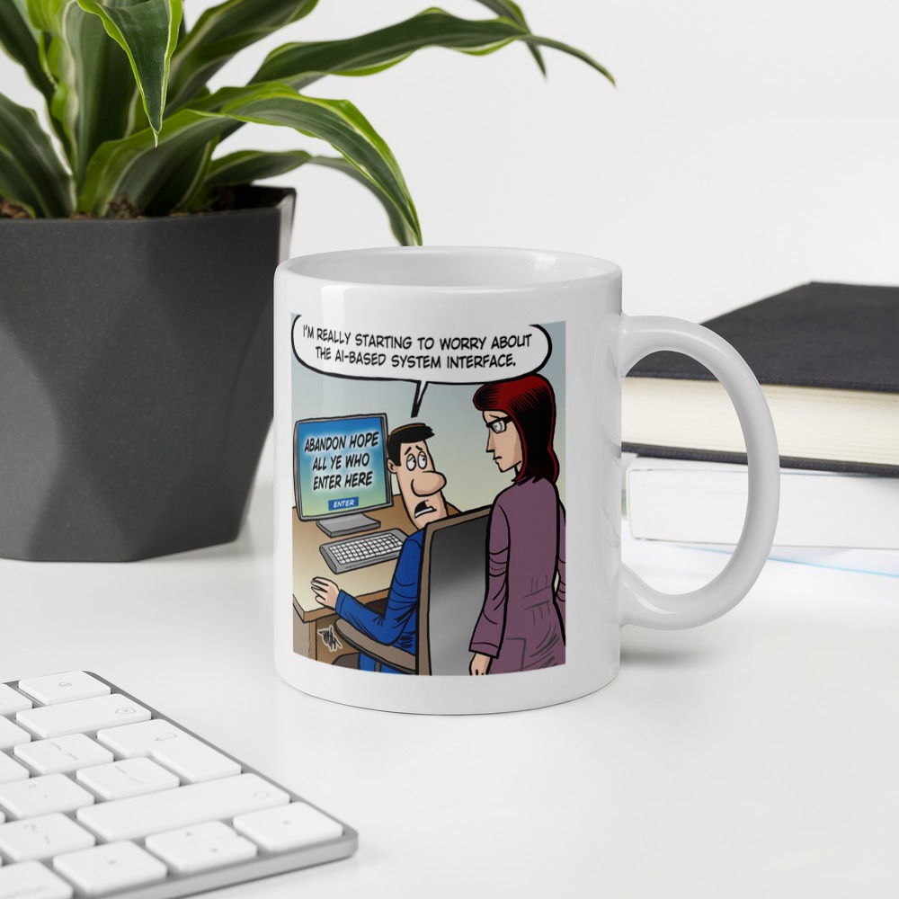 White Glossy Mug